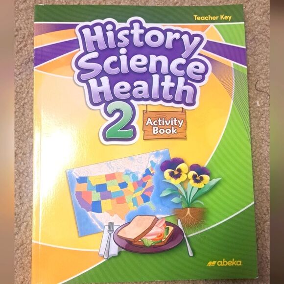 Abeka History Science Health 2 Activity Book Homeschool - Picture 1 of 1
